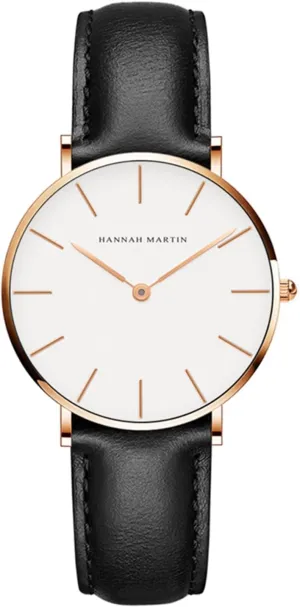 Bracelet Watch with Leather Strap Fashion Women Watches Minimalist pliable Wrist Watch Quartz Analog 