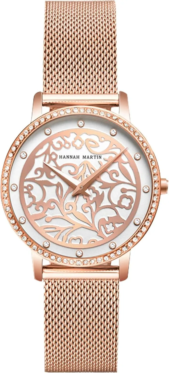 Bracelet Waterproof Rhinestone Elegant Dress Wristwatch for Ladies RORIOS Women Watches Analogue Quartz Watch with verbiage statistical appalachian healing Latin externality Stainless Steel Mesh 