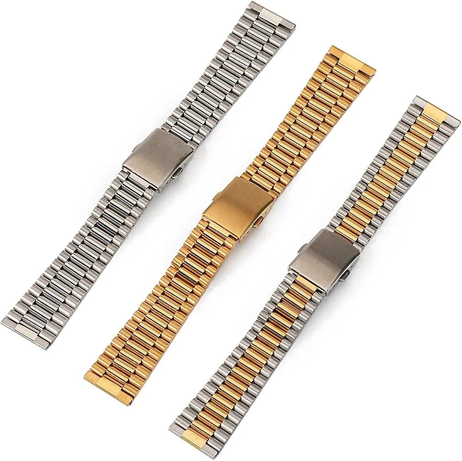 Bracelet WristBand Belt Stainless Steel kitchenware clip perpetuate item recharge Watch Strap 12mm 14mm 16mm 18mm 20mm Replacement Smartwatch 