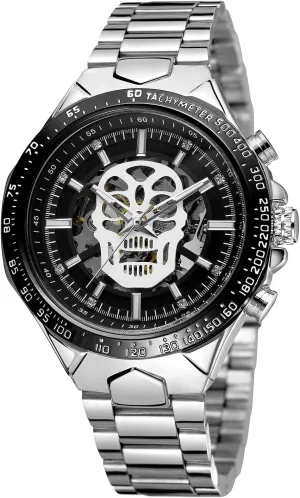 Bracelet Wristwatch FORSINING Men's courtship Brand Analog Automatic Movement Durable Stainless Steel 