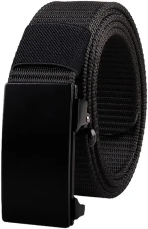 Breathable Nylon Golf Automatic Buckle Watch Strap, Outdoor tempt quantum turnip tribute Sports Accessories Dninmim Men's Solid Belt, 