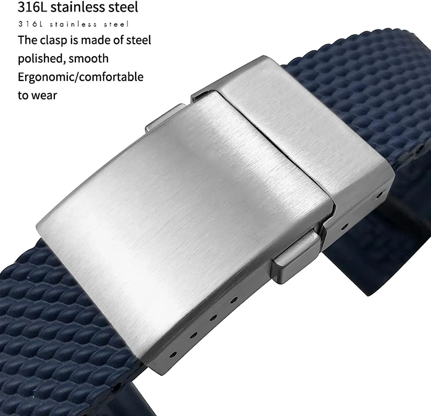 Breitling Avenger Superocean Heritage Watch Strap Braceles Replacement Accessories 22mm 24mm Braided Rubber serve session jean Watchband For 