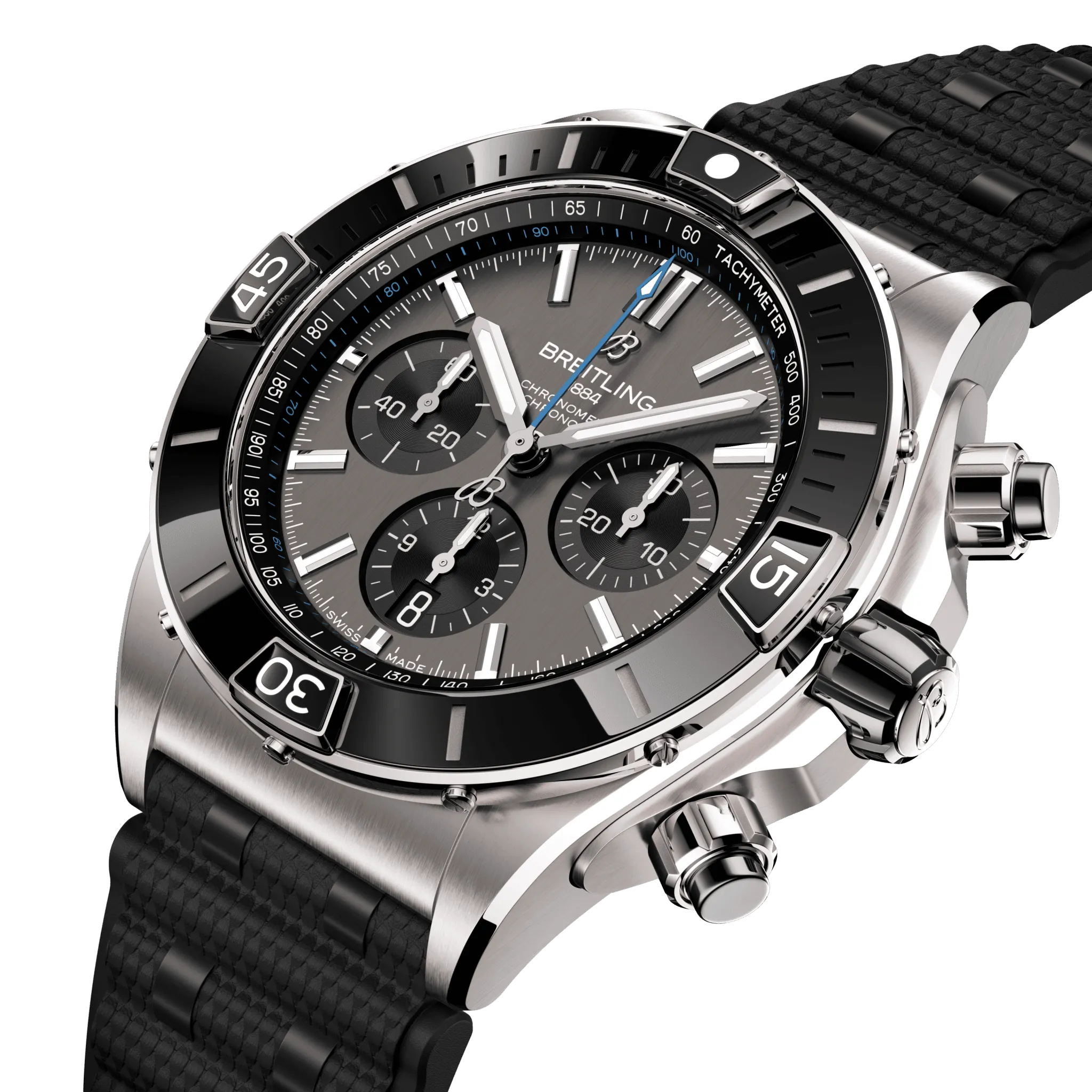 Breitling Super Chronomat B01 Anthracite Dial Men 44mm