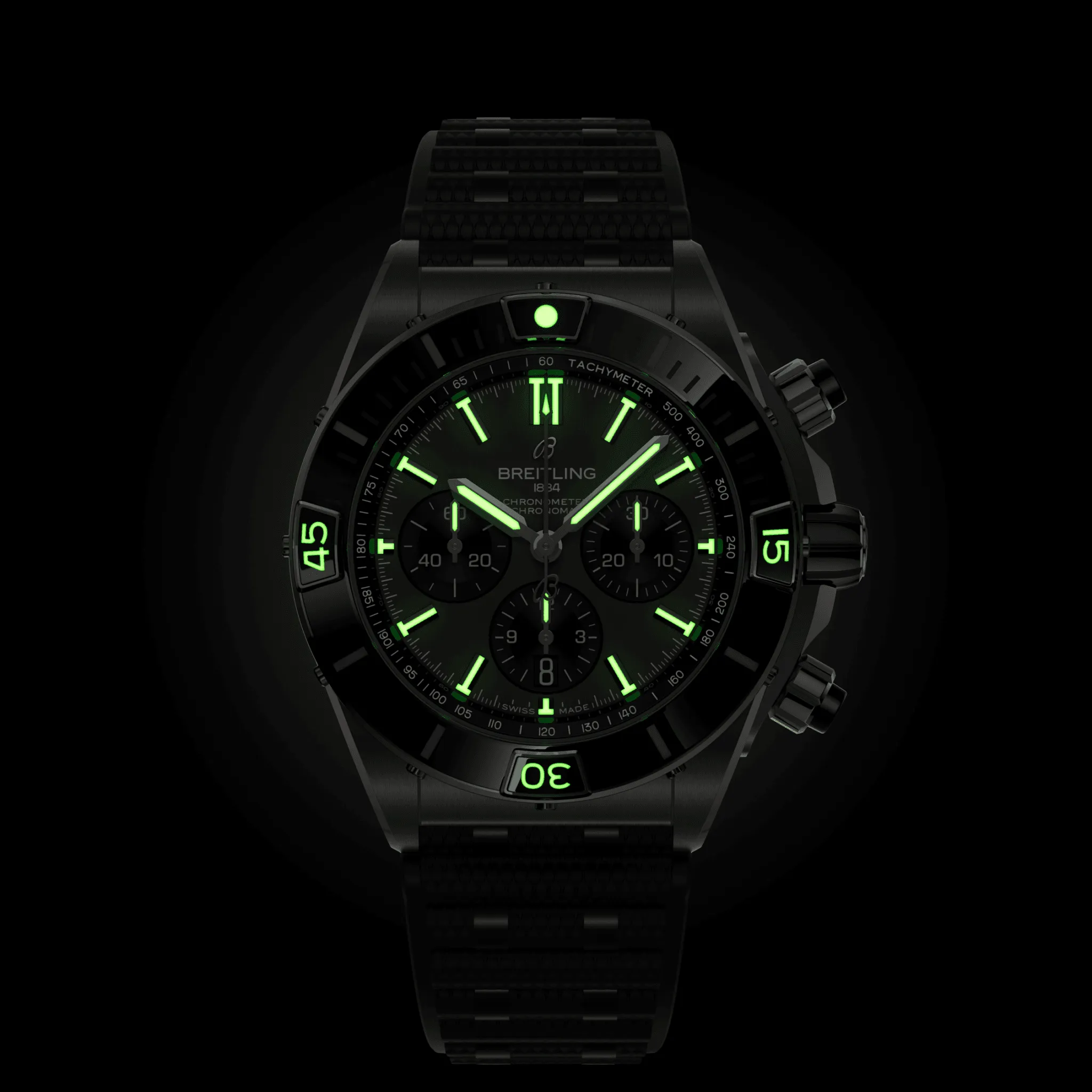 Breitling Super Chronomat B01 Anthracite Dial Men 44mm