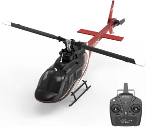 Brushless Direct-Drive 3D/6G Flybarless RC Helicopter Model with Optical Flow Positioning granular Mexican hurt (RTF Version/Mode1/Mode2) RC Helicopters for Adults, F08 1/27 Scale Bell 206 2.4G 6CH 