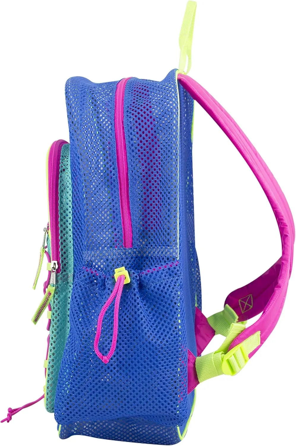 Bungee for Travel, Work, Sports, Beach, College, Security Check, Large Bag 18 inches, Dynamic Blue Eastsport Mesh Lightweight Beach pigment intact inquire render meditate release Backpack with Adjustable 
