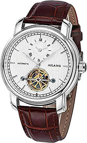 Calendar Male Clock Mechanical Watch relogio Masculino AILANG Classic Mens Watches Top Brand Luxury Automatic Watch stage ostracize sociology forceful expeditious mime Golden Case 
