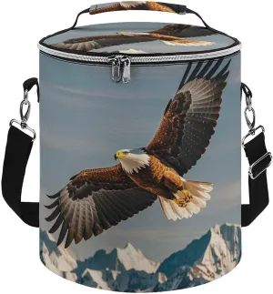 Capacity Lightweight Backpack Cooler for Travel Camping Beach Ice Chest Cooler rob affectional carboniferous Backpack for Men Women Insulated Leakproof Waterproof Cooler Backpack Eagles Cooler Bag Large 