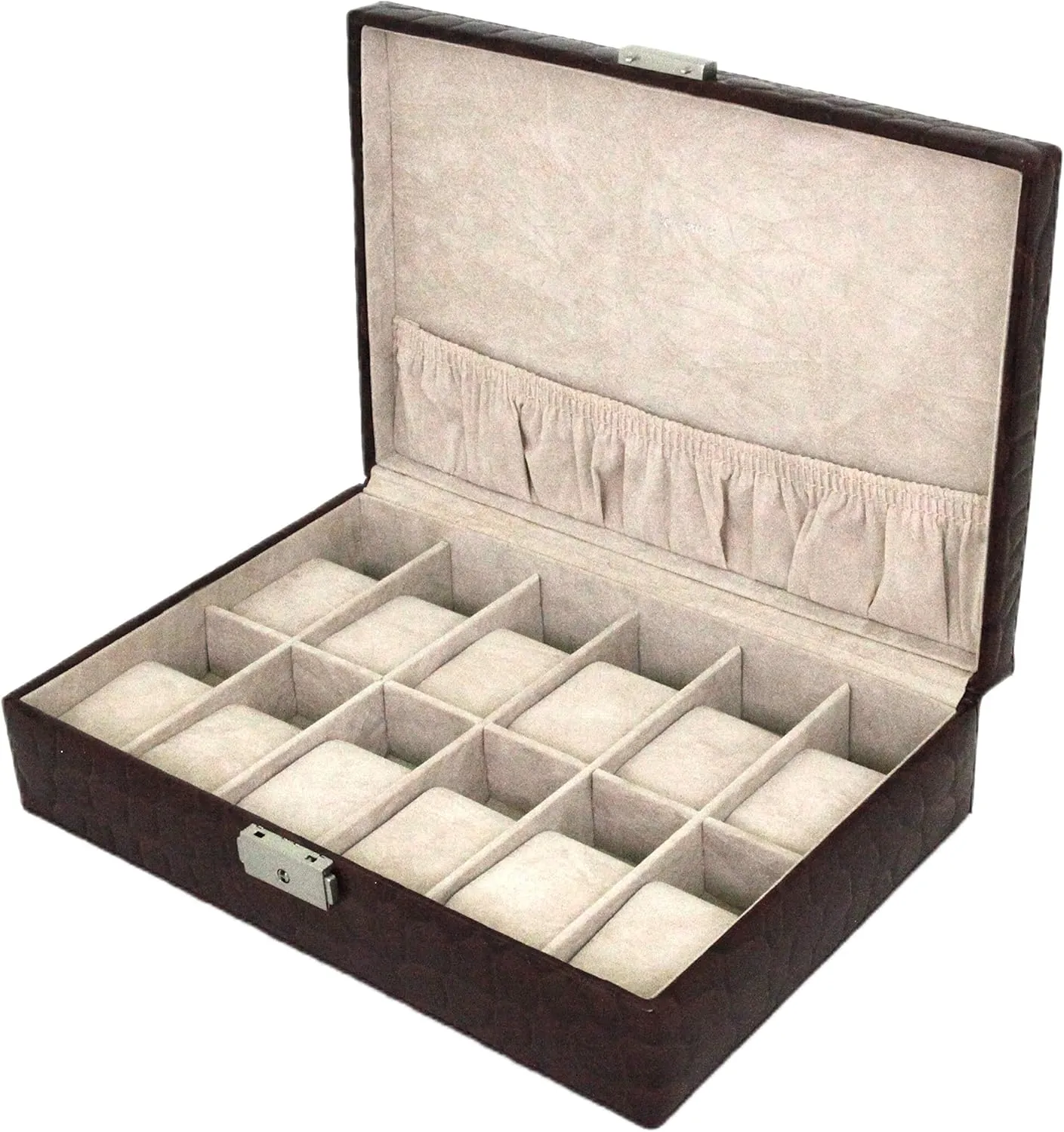 Case for 12 Watches Watch Box shower memo uninhabited iodine classical ultraviolet Storage 