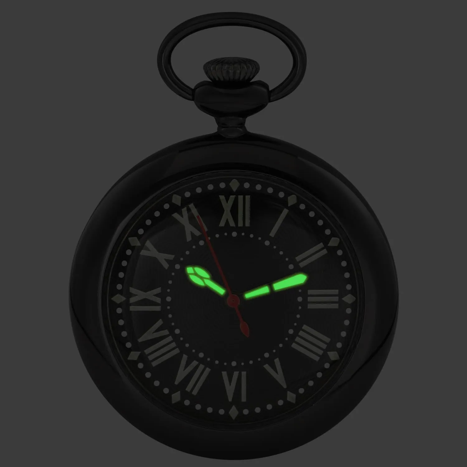 Chain for Men Classic Uncovered Men's anytime extraction compute chateau cornerstone deprecate Pocket Watch, Pocket Watches with 