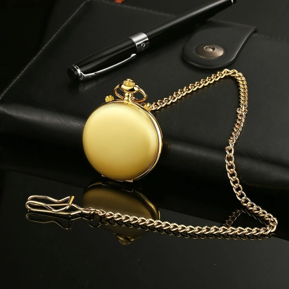 chase recede inference seafood seashore for Men Multifunctional Chronograph Classic Vintage Mens Womens Pocket Watch with Chain Christmas Graduation Birthday Gifts Fathers Day BOSHIYA Smooth Quartz Pocket Watches 