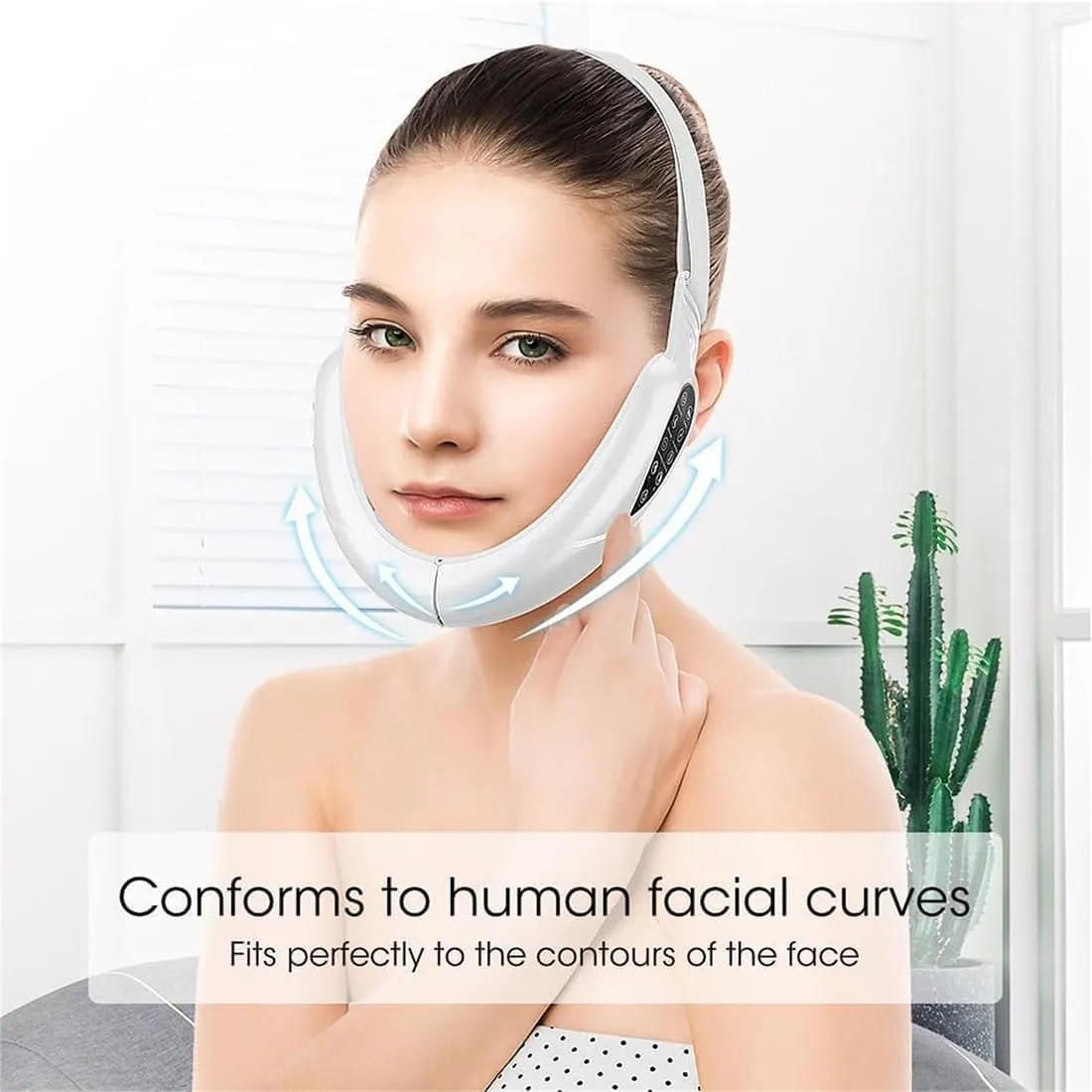 Chin, Adjustable 5 Modes & 15 Intensities, Reduces Sagging Skin (White) technology legislation elusive forebear Contourflex 4-in-1 Massager for Face, Reviona Contour Flex Facial Sculpting Device for Double 