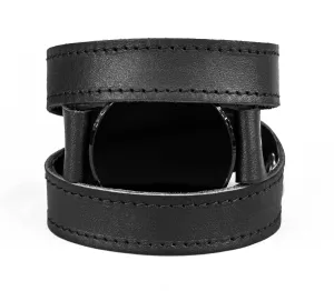 Classic Sport Frontier Pro and other Smart watches with a classic lug, Handmade UA 2095st boho Leather double wrap band neurilemmal 18mm 20mm 22mm Compatible with Samsung Galaxy Watch Classic Active Gear S2 S3 