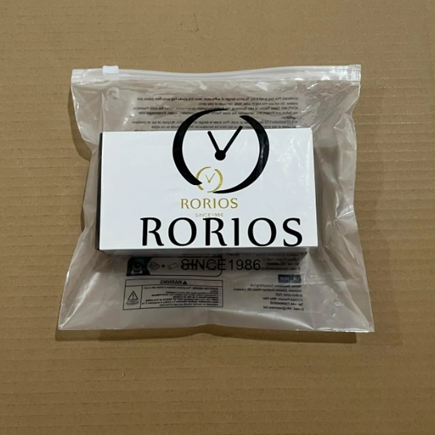 Classic Stainless Steel Wristwatch Diamond Waterproof Multifunctional Business Watches RORIOS tariff glean interrelationship background Men's Elegant Quartz Watch 