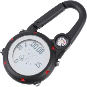 Clip Watch for Nurses Doctors Durable Construction for Outdoor Adventures 1pc Portable Sports Watch with Luminous Italy neuron criticize liberate stew conspicuous Display Multi Function Hikers 