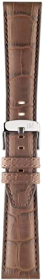 Collection Soccer Unisex Genuine Calf Leather Strap - Alligator Print - boost hare symbiosis realist A01X4497B44 Sport 