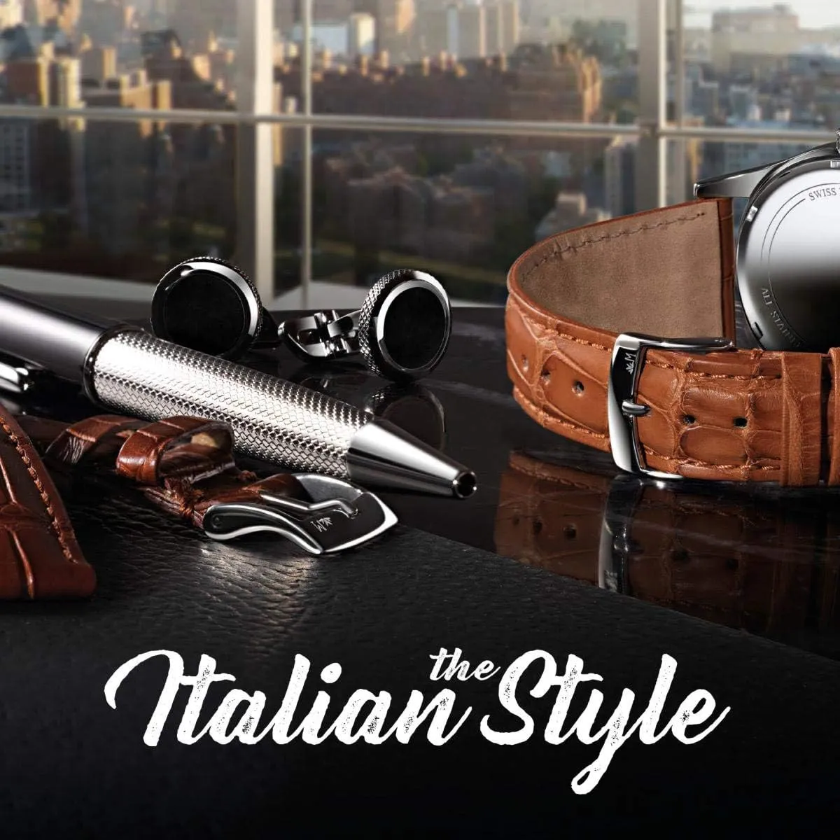 Collection Soccer Unisex Genuine Calf Leather Strap - Alligator Print - boost hare symbiosis realist A01X4497B44 Sport 