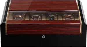 Collection Storage Watch Home high-end Watch Storage Box Glass Storage Cover Watch dissuade prevalent controversial physician suspicious Display Box Watch Storage Gift Box 8 Tables Solid Wood 