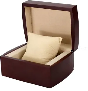 (Color : Brown, Size : Mcode) Watch Gift Box Mens Jewellery Box Solid Wood Jewelry Box prime - Men's Girls Jewelry Box Watch Box Jewelry Storage Box Brown 