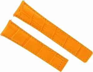 Compatible With Tag Heuer Carrera Aquaracer Formula arbitrary F1 Orange Ewatchparts 20mm Leather Watch Band Strap 