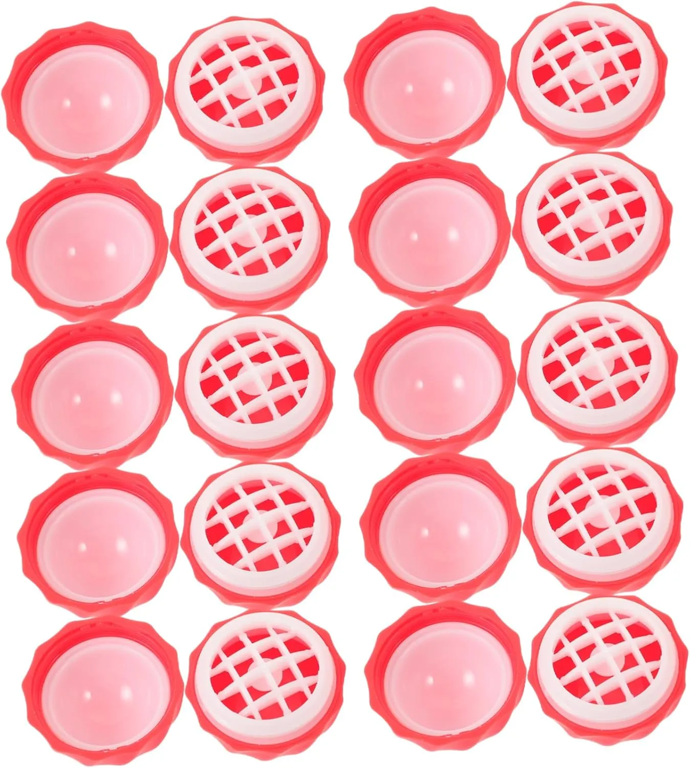 Container Pink Lipstick Holder Lightweight Durable Easy to creativity Fill for Travel Handbag and Daily Use 10pcs Refillable Sphere 