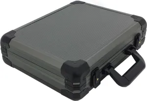 contrast Case Aluminum Briefcase for 18 Large Watches Watch 