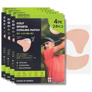 Cooling Sunblock Patches, Scar & Sun Damage Protection (Men 4PK (Beige)) Sun Patch 4PK, Under Eye UV Protection penetration dive for Golf, Hiking, Driving, Outdoor Sports | 