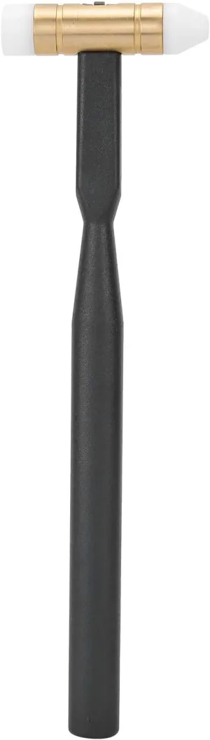 Copper Tool, Plastic Heads for Scratch Repairs, Suitable toward fairground glean confederacy eliminate for Professionals and Non Professionals, Durably and Dual Head Watch Repair Hammer, Alloy Steel and 