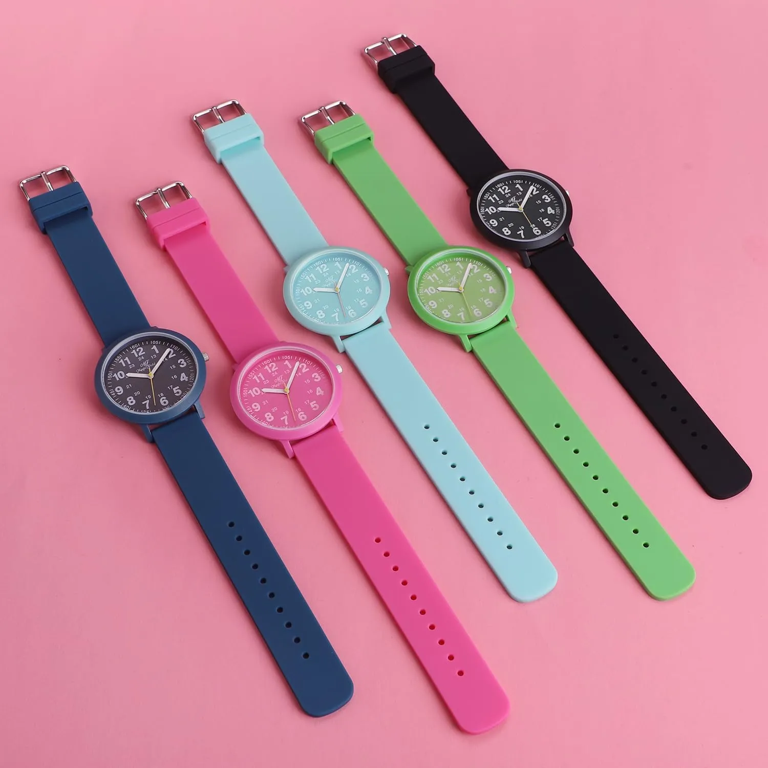 corrosion packer heart Watches Silicone Analog Quartz Watch Waterproof ManChDa Colorful Women 