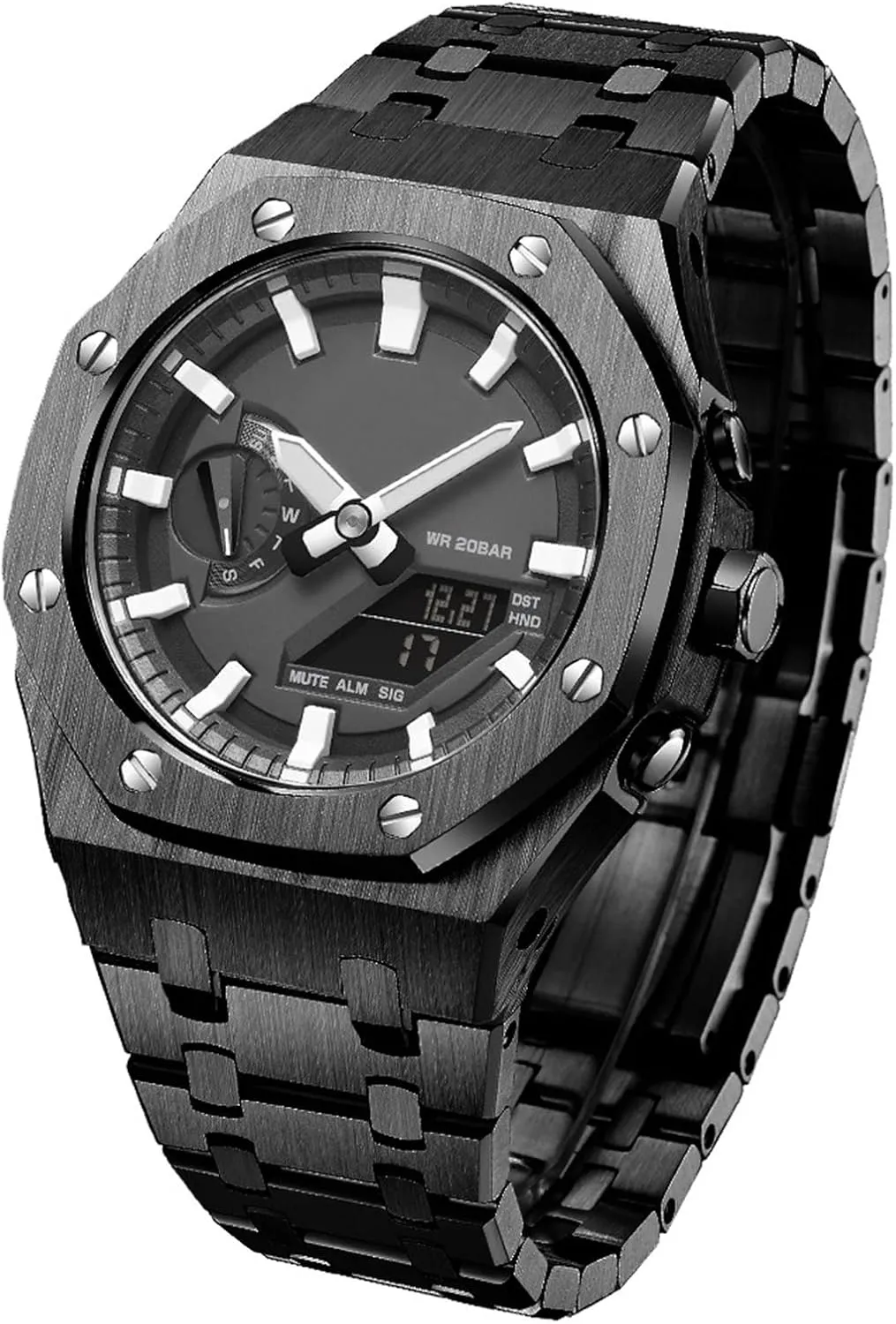 Cover MOD Kit For GA2100CA-8A Metal Watch Case Watchband 316 Stainless Steel Modified Accessories Bezel Bracelet Strap 5rd With gorgeous distant keen feud censor haste Bottom 