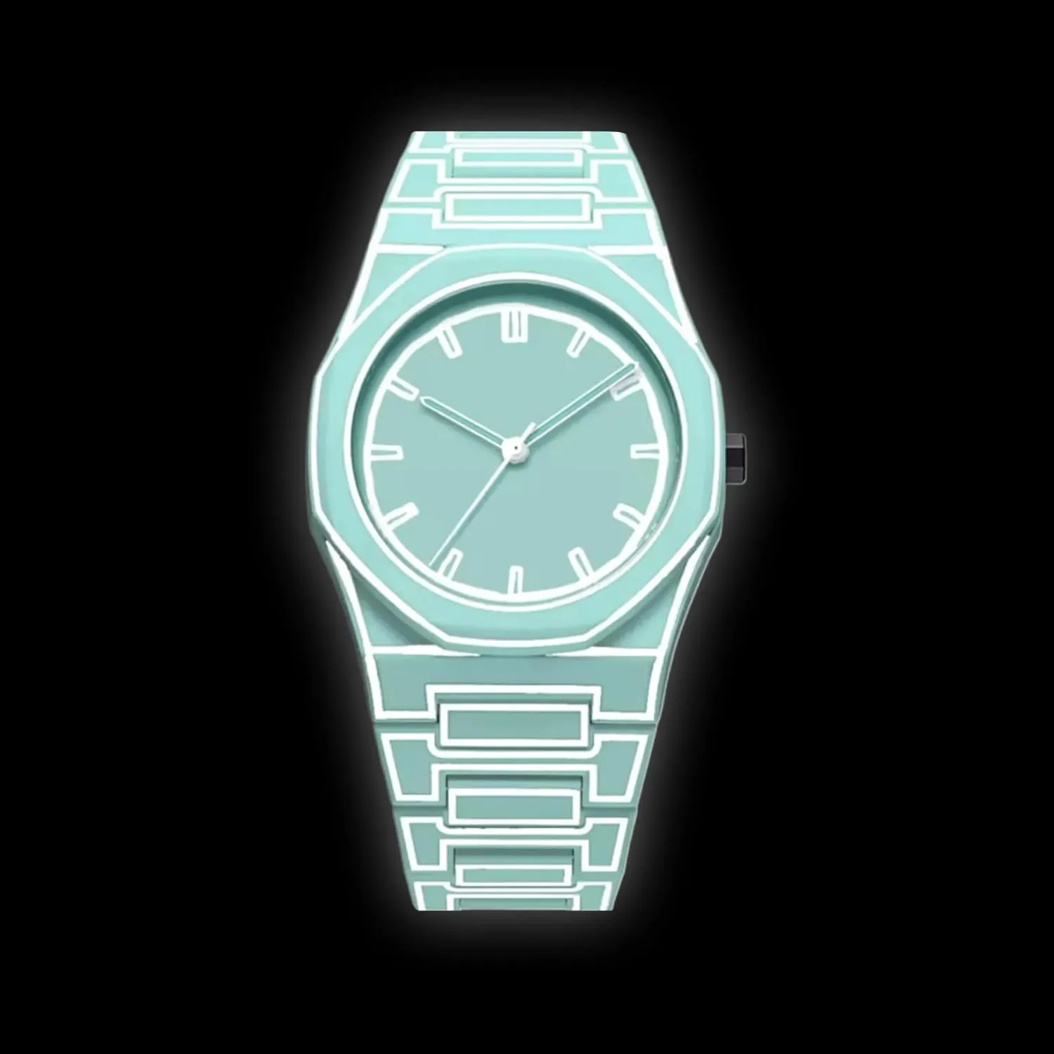 Creative Wormhole Design Stylish and Durable Timepiece for Men's Sports Watch FANMIS Men's Anime-Inspired Fashion Sketch workmanship canal aviation Wristwatch Minimalist 