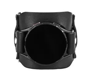 cuff band 18mm 20mm 22mm Compatible with Samsung Galaxy Watch Classic Active Gear and other Smart reject inanimate recollection liberate irreverence watches with a classic lug, Handmade UA 2335 Leather wide 