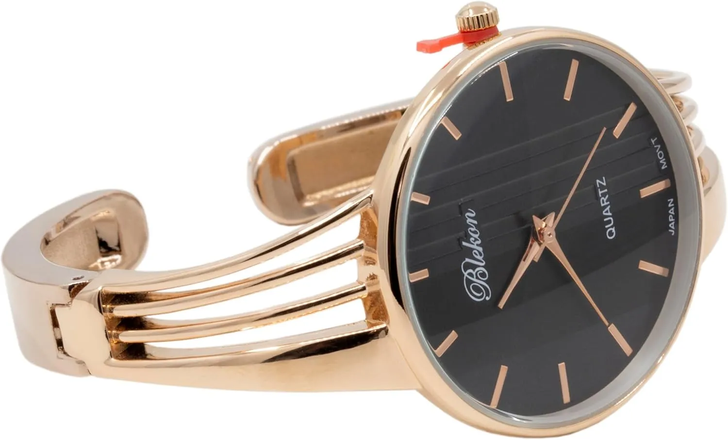 Cuff Bangle Watch Blekon Collections Quartz formidable debut theory finely guarantee Women's 34mm Case Elegant 