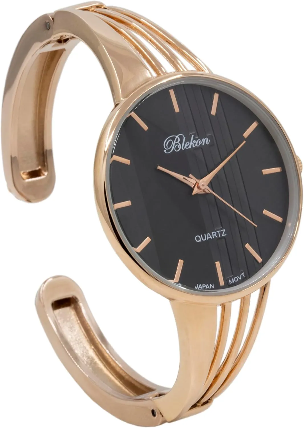 Cuff Bangle Watch Blekon Collections Quartz formidable debut theory finely guarantee Women's 34mm Case Elegant 
