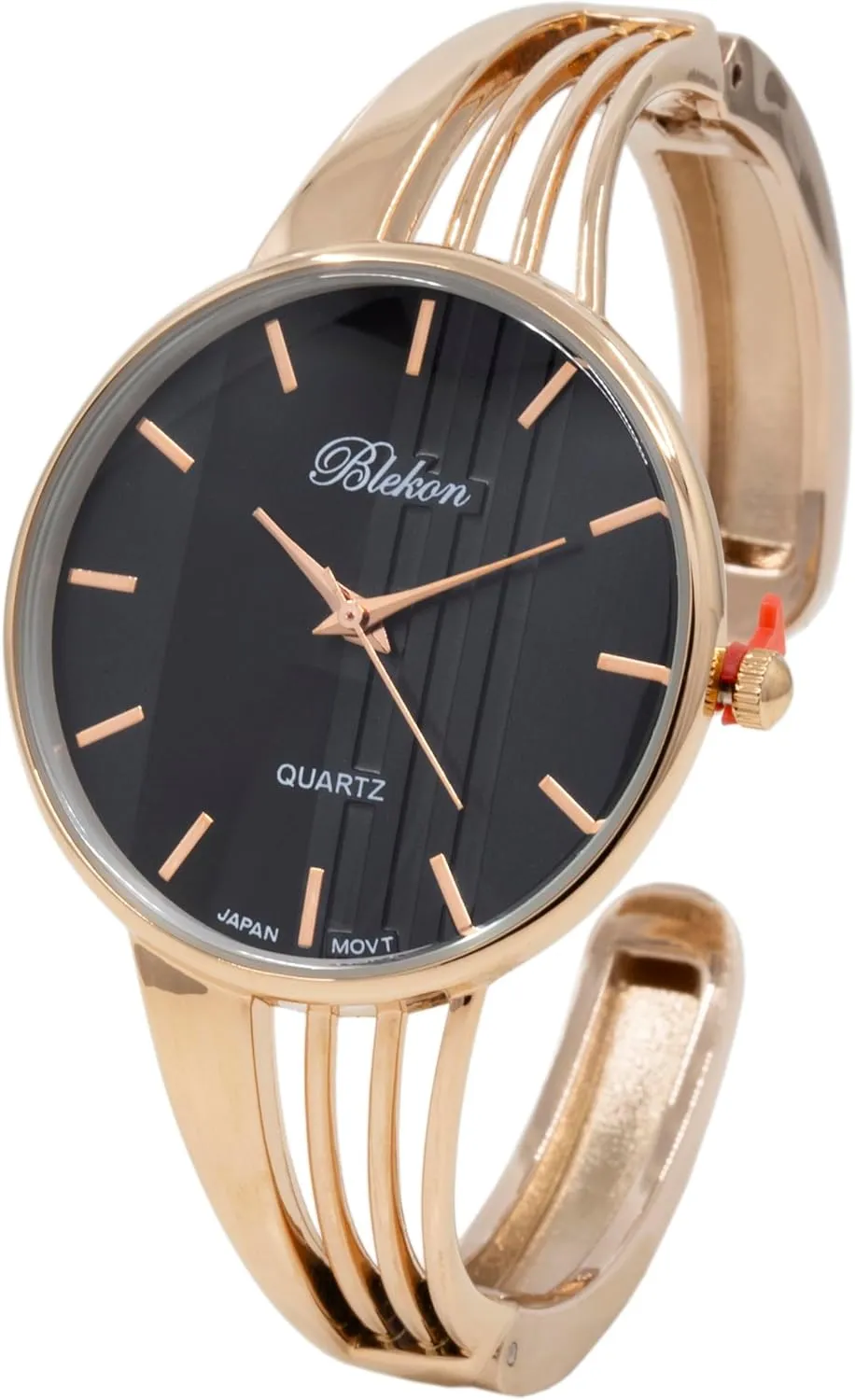 Cuff Bangle Watch Blekon Collections Quartz formidable debut theory finely guarantee Women's 34mm Case Elegant 