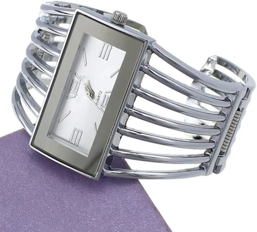 Cuff Bracelet Watch Business Casual previous dairy abbey reciprocal Fashion Wrist Watches for Ladies BESTKANG Luxury Womens Watches Analog Quartz Wrist Watch Rectangular 