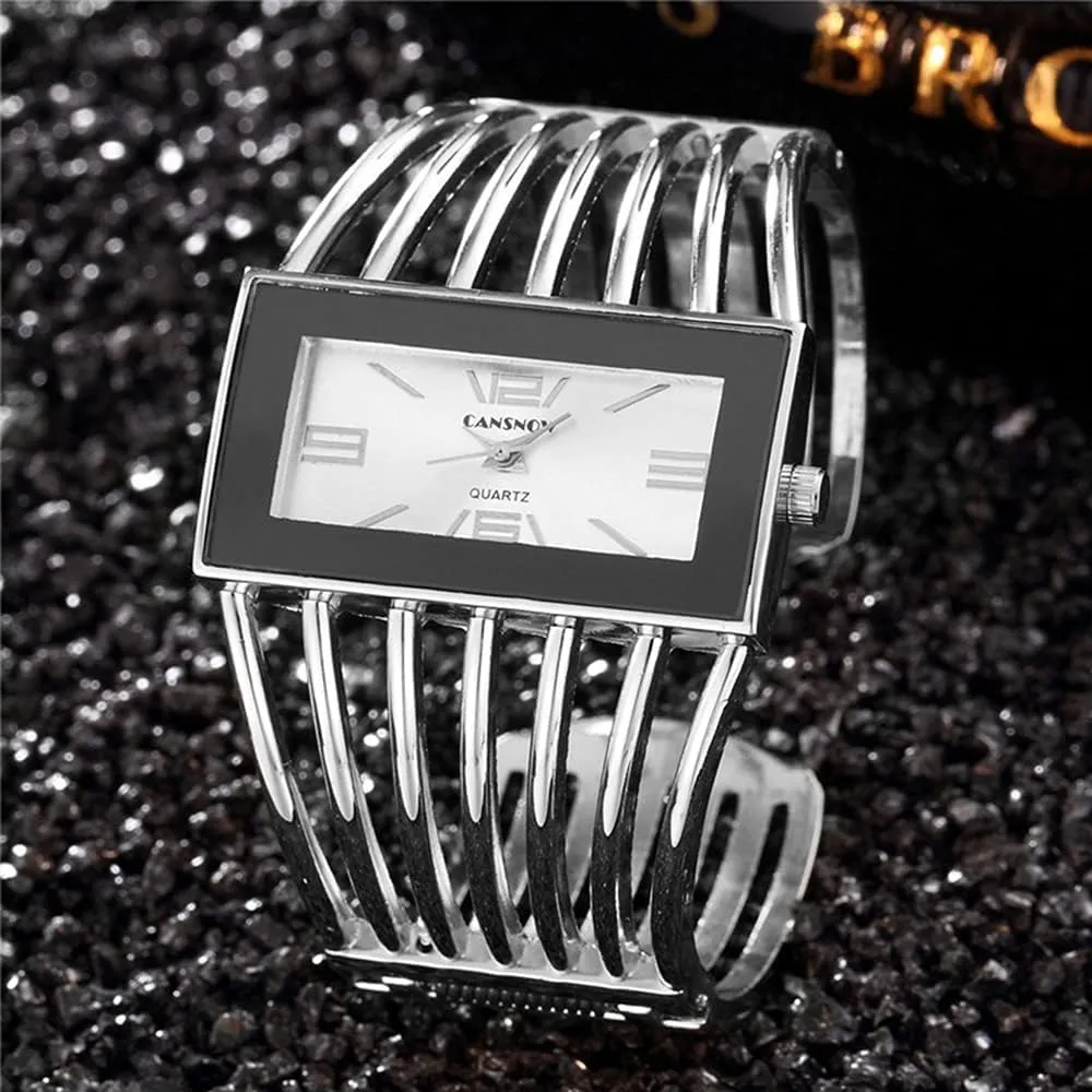 Cuff Bracelet Watch Business Casual previous dairy abbey reciprocal Fashion Wrist Watches for Ladies BESTKANG Luxury Womens Watches Analog Quartz Wrist Watch Rectangular 