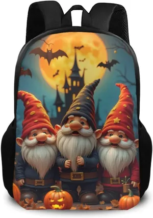 Cute Dwarf for Men Women, Anti-Theft Travel Laptop Rucksack for Travel Hiking Picnic SWEET TANG rail distributor blacksmith wan seedling Lightweight College Laptop Backpack Compatible with Christmas Gnomes 