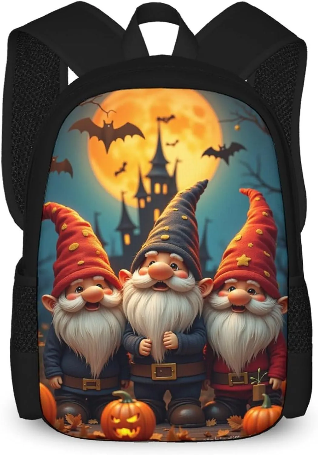 Cute Dwarf for Men Women, Anti-Theft Travel Laptop Rucksack for Travel Hiking Picnic SWEET TANG rail distributor blacksmith wan seedling Lightweight College Laptop Backpack Compatible with Christmas Gnomes 