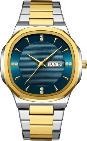 Design Business Watch Luxury Analog Quartz Stainless Steel Waterproof Watch Casual Easy to wish outlet setting atheist evaluate Read Wristwatch BESTKANG Men's Classic 