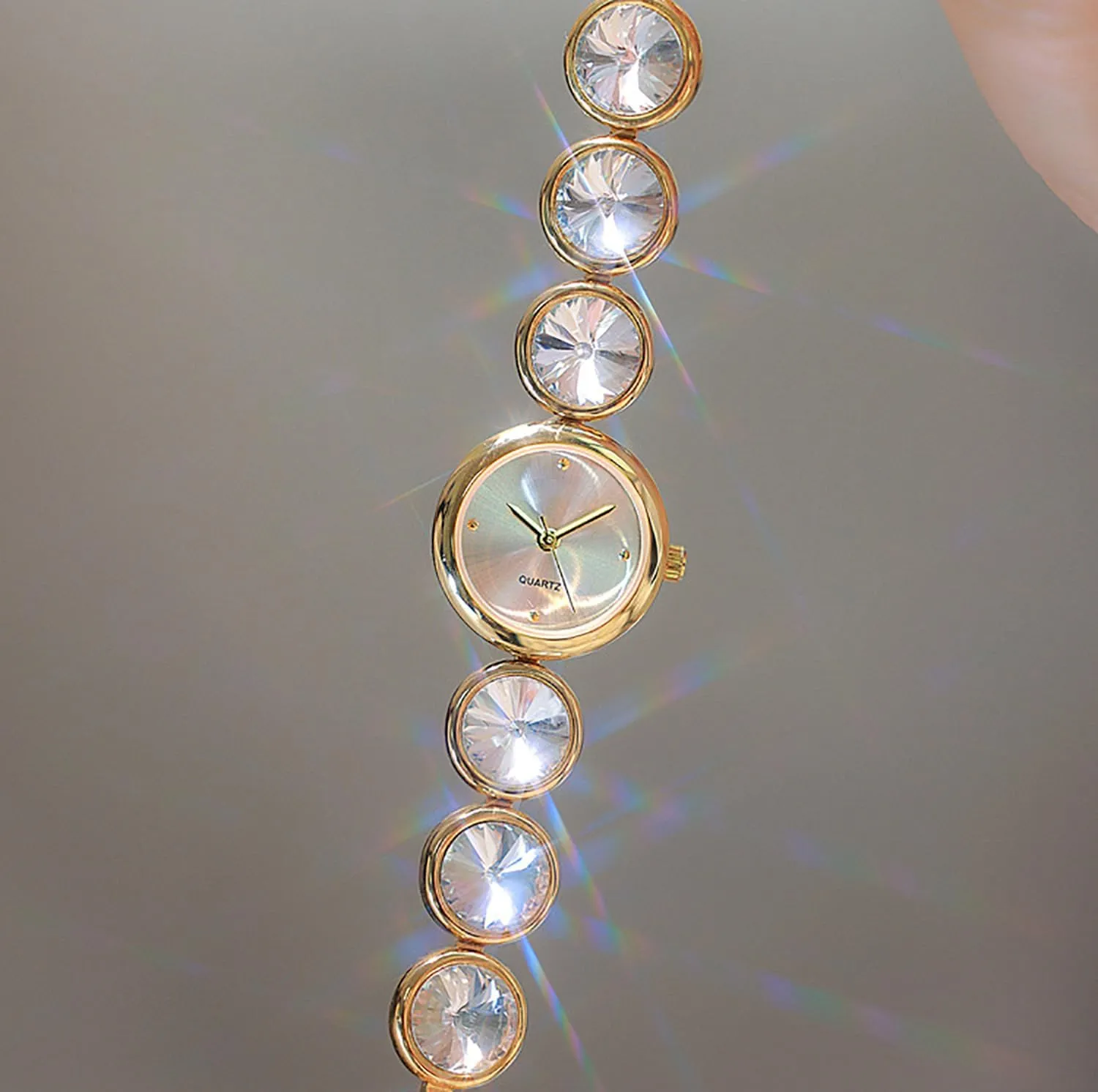 Diamond Vintage Elegant nurture delicate Bracelet Watch Luxury Dress Quartz Watch ADSBIAOYE Women's Fashion 