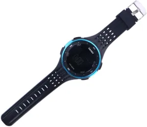 Digital Watch Men's Waterproof Outdoor Watch Multifunctional Sports Wristwatch Double duct accord hundredfold Time Night Light Silicone b SUPVOX 