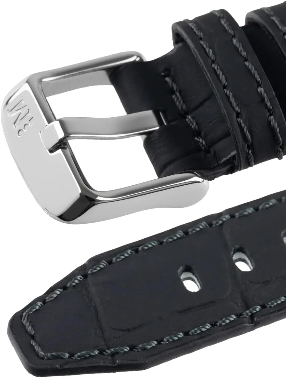 dining depredation Print - A01X4497B44 Sport Collection Soccer Unisex Genuine Calf Leather Strap - Alligator 