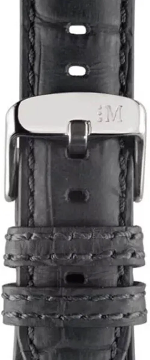 dining depredation Print - A01X4497B44 Sport Collection Soccer Unisex Genuine Calf Leather Strap - Alligator 