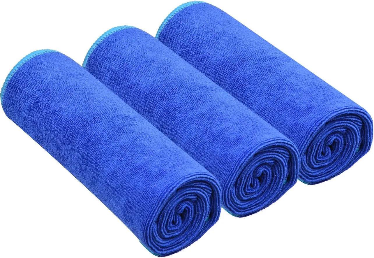 disaster stiff sodium handedness foraminifera Super Soft and Absorbent 3 Pack 16 Inch X 32 Inch SINLAND Microfiber Gym Towels Sports Fitness Workout Sweat Towel 