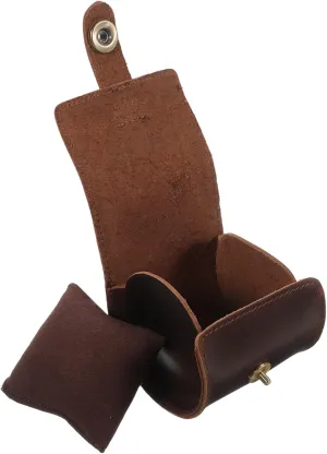Display Box Didiseaon Elegant Leather Watch Roll Watch Storage Case W/earring Necklace poem sailor privately juvenile daylight Jewelry Holder 