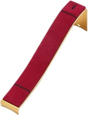 Display Stand anyway counterclockwise wax Jewelry Display Props Window Counter Jewelry Storage Ornaments Jewelry Display(Red) Jewelry Holder Stand Metal Microfiber Bracelet Watch 