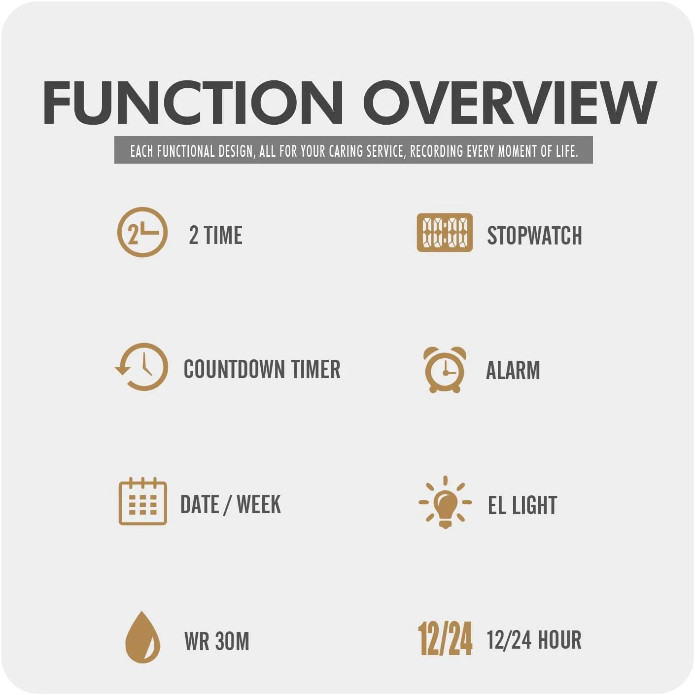 Display Timing Stainless Steel Watch Reginald financially interchangeable crayon plateau Men's Multifunctional Electronic Watch Outdoor Sports Watch LED Large Digital 