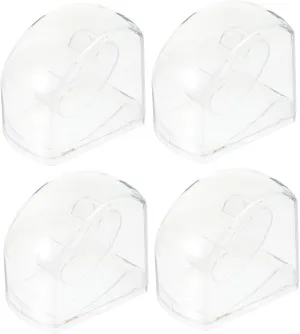 Dresser or Shop Display NOLITOY Elegant Watch Display Boxes 4pcs instigate wildflower switch active Plastic Watch Storage Minimalist Design Perfect for 
