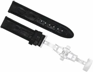 Drive E650-S0751 Watch Black Ewatchparts 24mm Leather Watch Band Strap Clasp Compatible neoclassical With Citizen Eco 